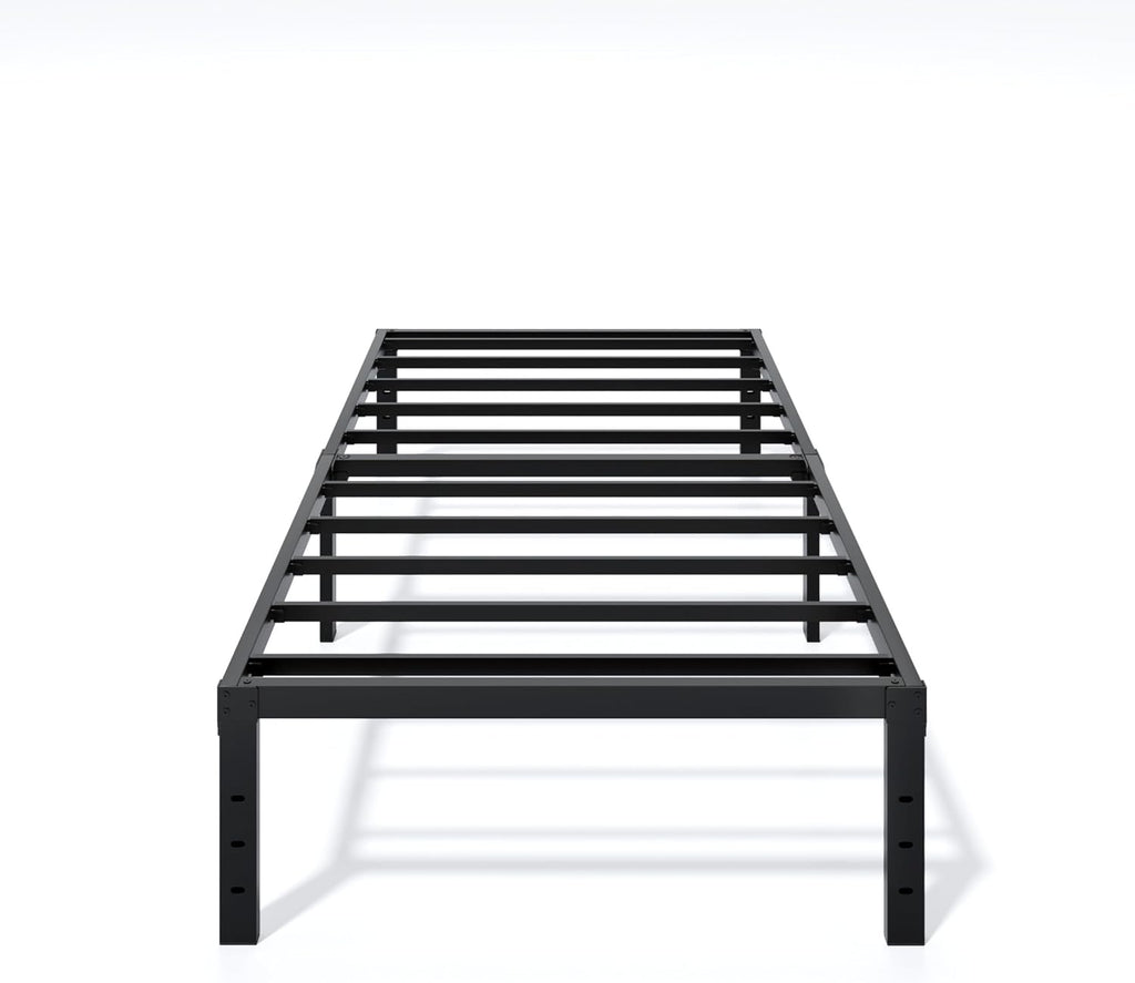 Metal Bed Frame Twin Size 14 Inch Platform Bed with Underbed Storage