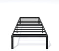 Metal Bed Frame Twin Size 14 Inch Platform Bed with Underbed Storage