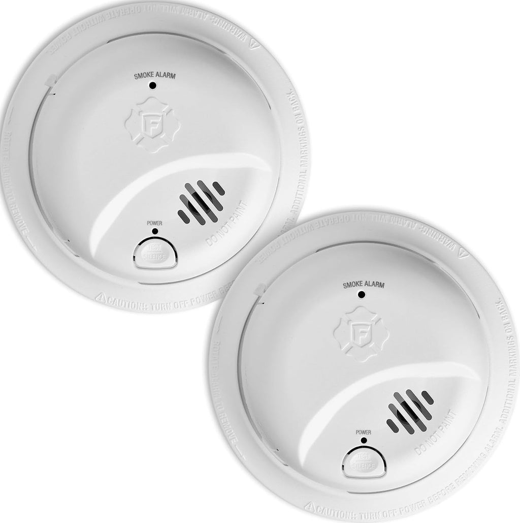 First Alert Battery Smoke Alarm - first alert battery smoke alarm with silence button