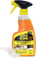 Goo Gone Adhesive Remover Spray Gel 12 Oz with Scraper, Surface Safe