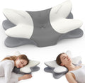 Cervical Neck Pillow for Pain Relief, Cooling Memory Foam - cervical neck pillow for pain relief ergonomic