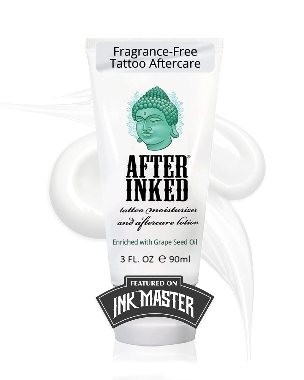 After Inked Tattoo Aftercare Lotion & Moisturizer, Balm, 3oz Tube