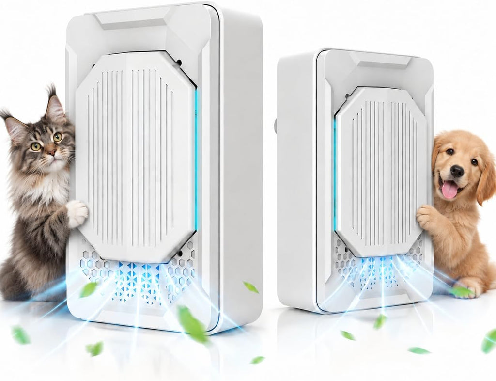 Cat Litter Deodorizer, Pet Odor Eliminator for Home, Air Purifier 2 Pack - cat litter deodorizer plug