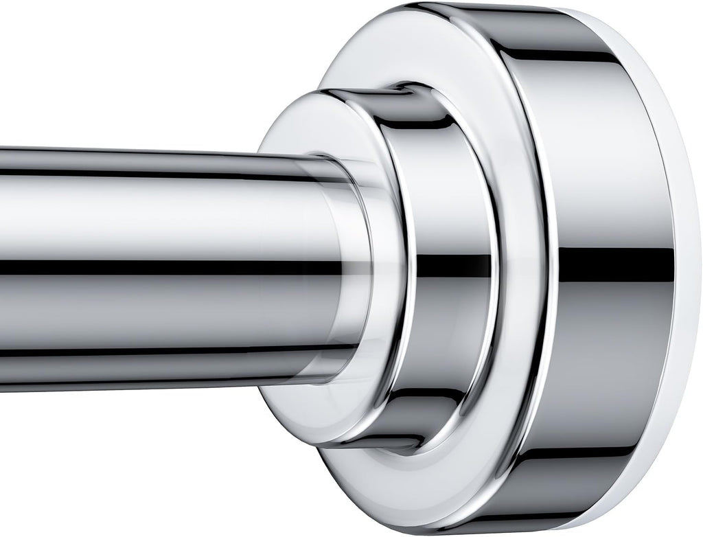 TEECK Shower Curtain Rod, 32-80 inch Adjustable Spring Tension Curtain Rod