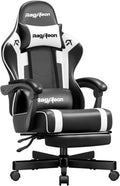 Gaming Chair for Adults, Upgraded Ergonomic Gamer Chair, Arctic Black