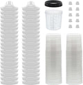 Master Paint System MPS Disposable Paint Spray Gun Cup Liners & Lid System