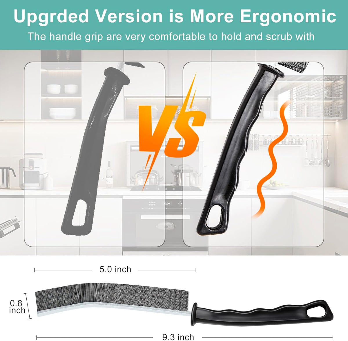 Crevice Cleaning Brush•?ÎHard-Bristled Grout Brush•?Î2026 New Multifunctional