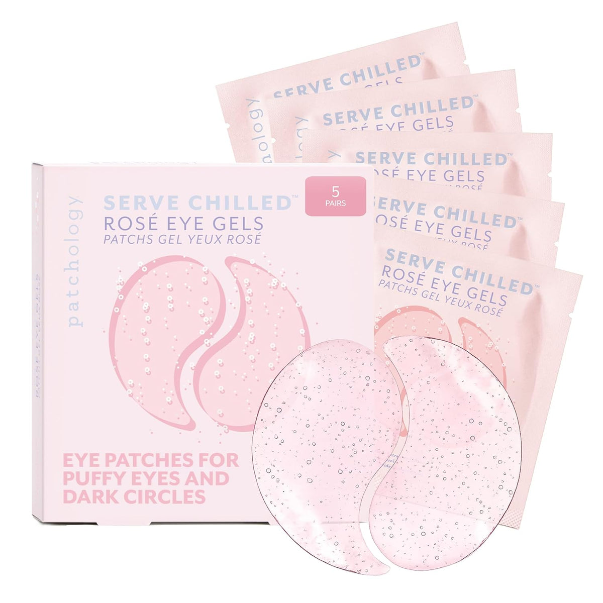 Patchology Serve Chilled Ros̩ Hydrating Under Eye Patches ‰ÛÒ Hyaluronic Acid