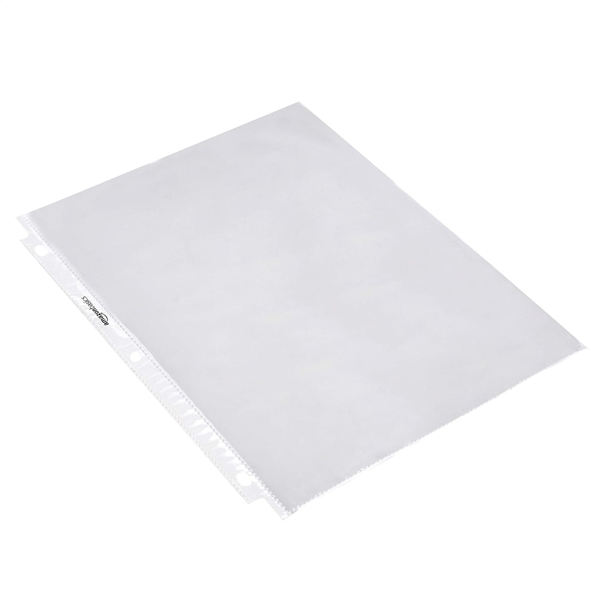 Amazon Basics Sheet Protectors for 3 Ring Binder, Heavyweight, Acid-Free