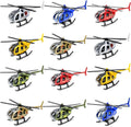 12PCS Diecast Helicopters, Mini Alloy Toy Helicopter for Boys 3 4-7 - diecast helicopters for sale
