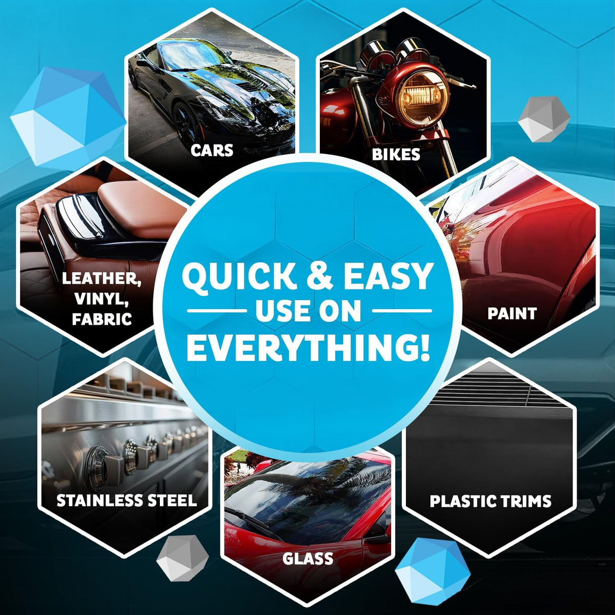 MAXLONE ‰ã¢ Car Spray with Tripheneå¨ Technology, Quick Spray & Wipe All