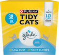 Purina Tidy Cats Clumping Cat Litter, Glade Clear Springs, 38 lb - purina tidy cats clumping multi cat litter glade