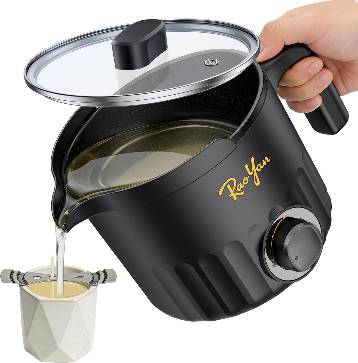 RAOYAN Candle Wax Melter, Candle Making Kit for DIY Crafting