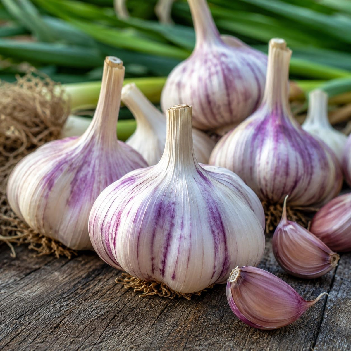 4 Hardneck Garlic Bulbs for Planting, Large Cloves for Home Gardens - hardneck garlic bulbs for fall planting