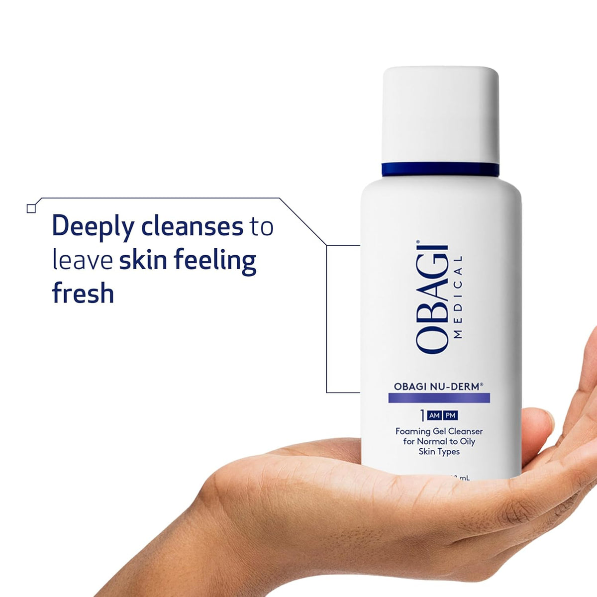 Obagi Nu-Derm Foaming Gel Cleanser for Face ‰ÛÒ Deep-Cleansing & Hydrating