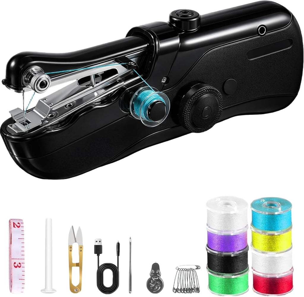 Portable Handheld Sewing Machine for Adults - Mini Hand Held Sewing machine