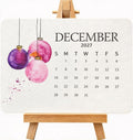 Eco-Friendly Plantable Paper Calendar 2027, Biodegradable Monthly Paper Planner