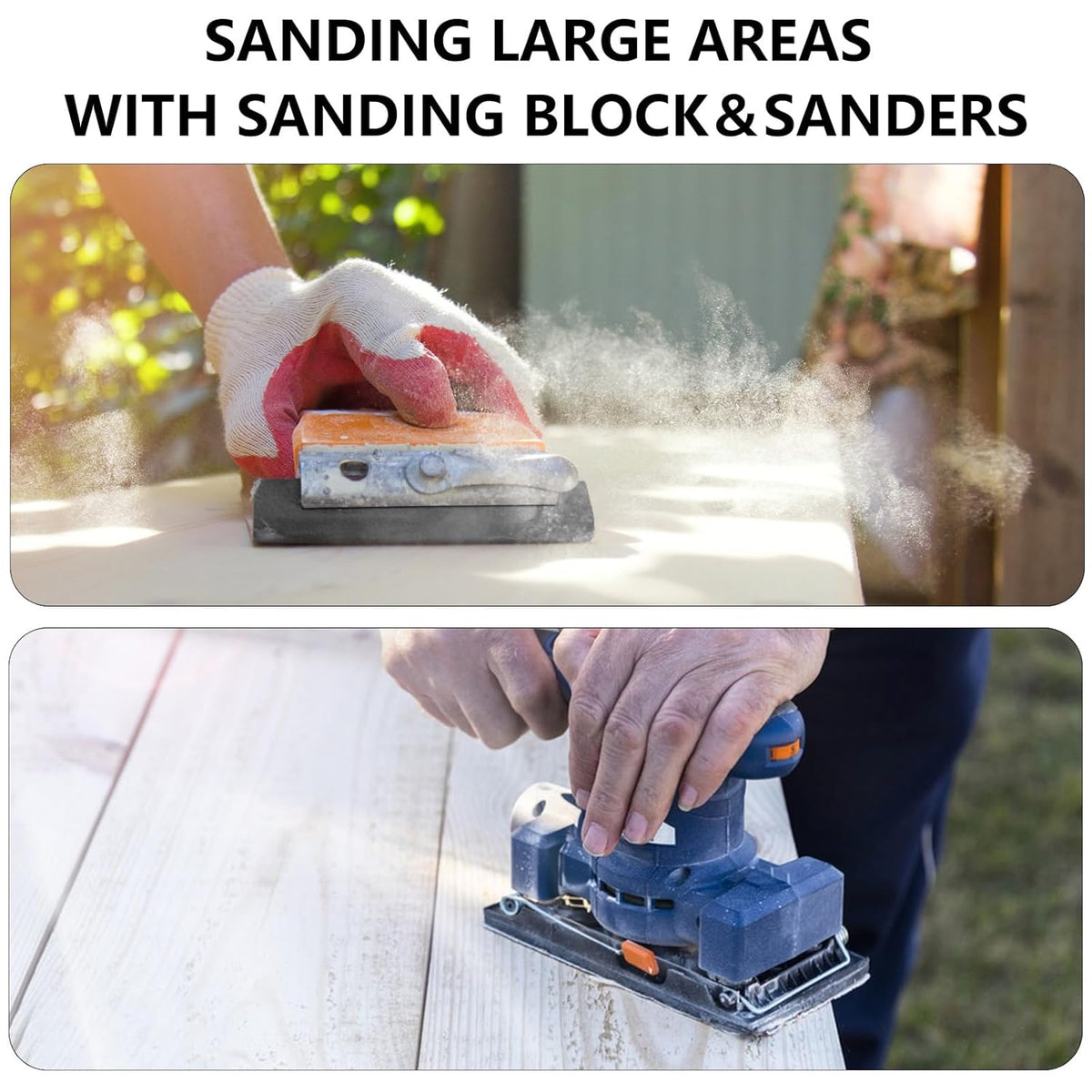 Sandpaper Assortment 120/220/400/600/800/1000/2000 Grit, 21 Sheets, 9 x 3.6
