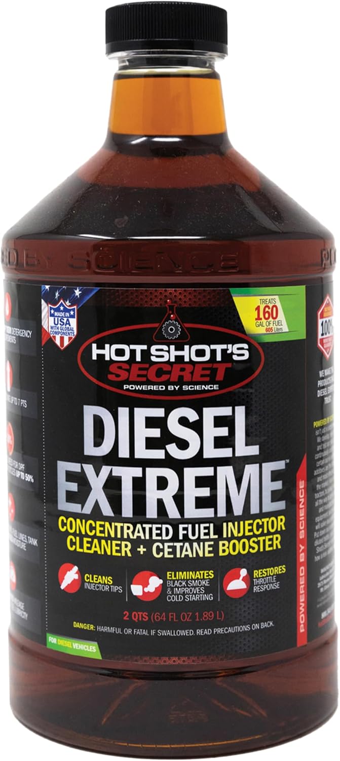 Hot Shot's Secret Diesel Extreme Fuel Additive, 64 oz - hot shot's secret diesel extreme clean and boost