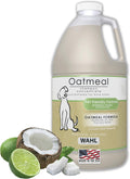 Wahl USA Dry Skin & Itch Relief Pet Shampoo for Dogs – Oatmeal Formula with Coconut Lime