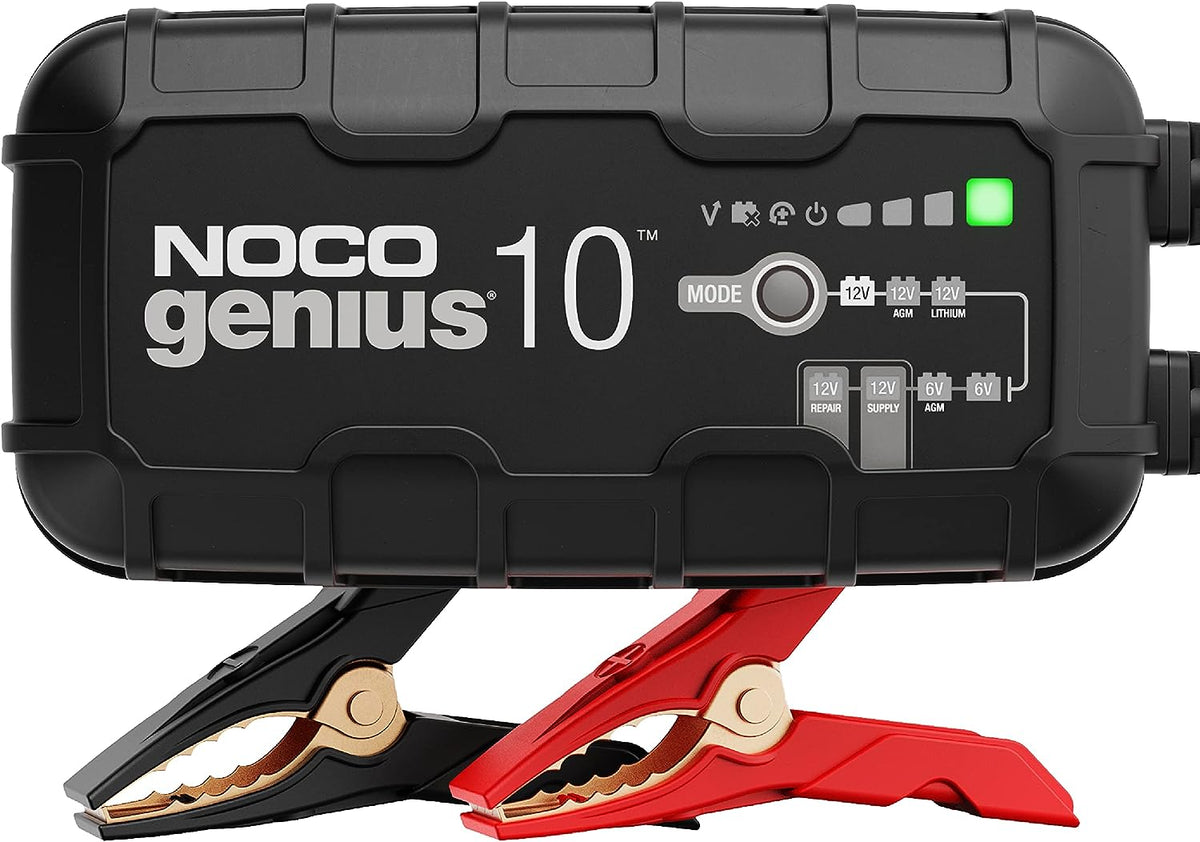 NOCO GENIUS10 10A 6/12V Smart Battery Charger, Trickle Charger & Maintainer