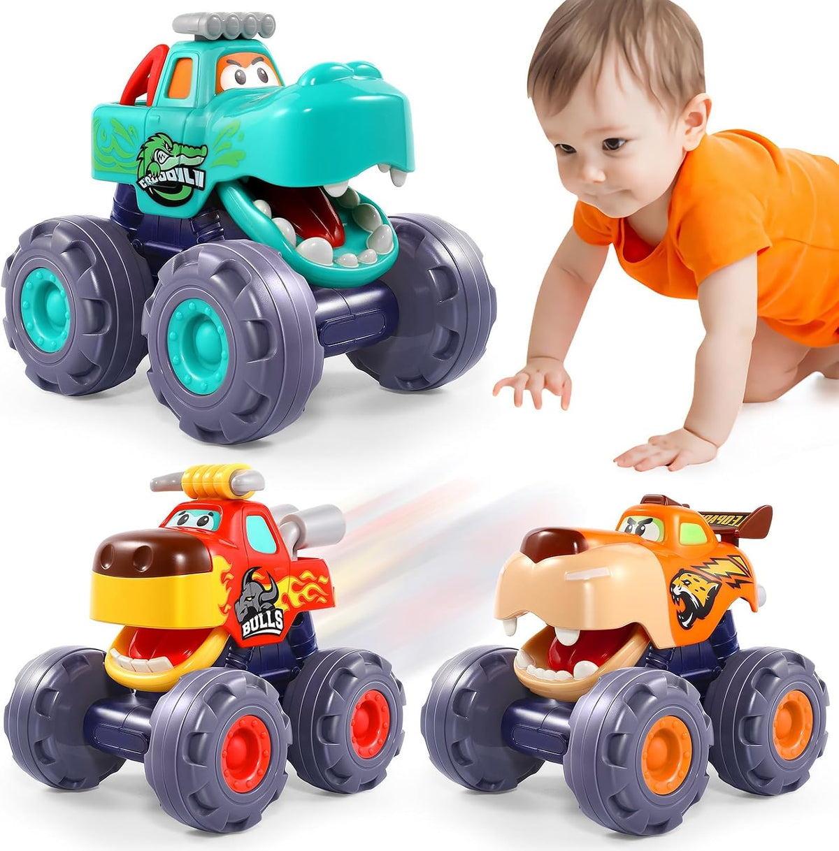Cars Toys for 1 Year Old Boy Gifts First Birthday Gifts for Boys - car toys 3 year old boy