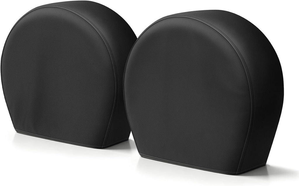 Explore Land Tire Covers 2 Pack Fit Tire Diameters 26-28.75 inch, Black