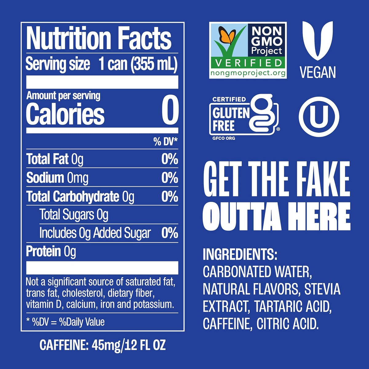 Zevia Zero Sugar Soda, Cola, 12 oz Cans (24-Pack) ‰ÛÒ Naturally Sweetened