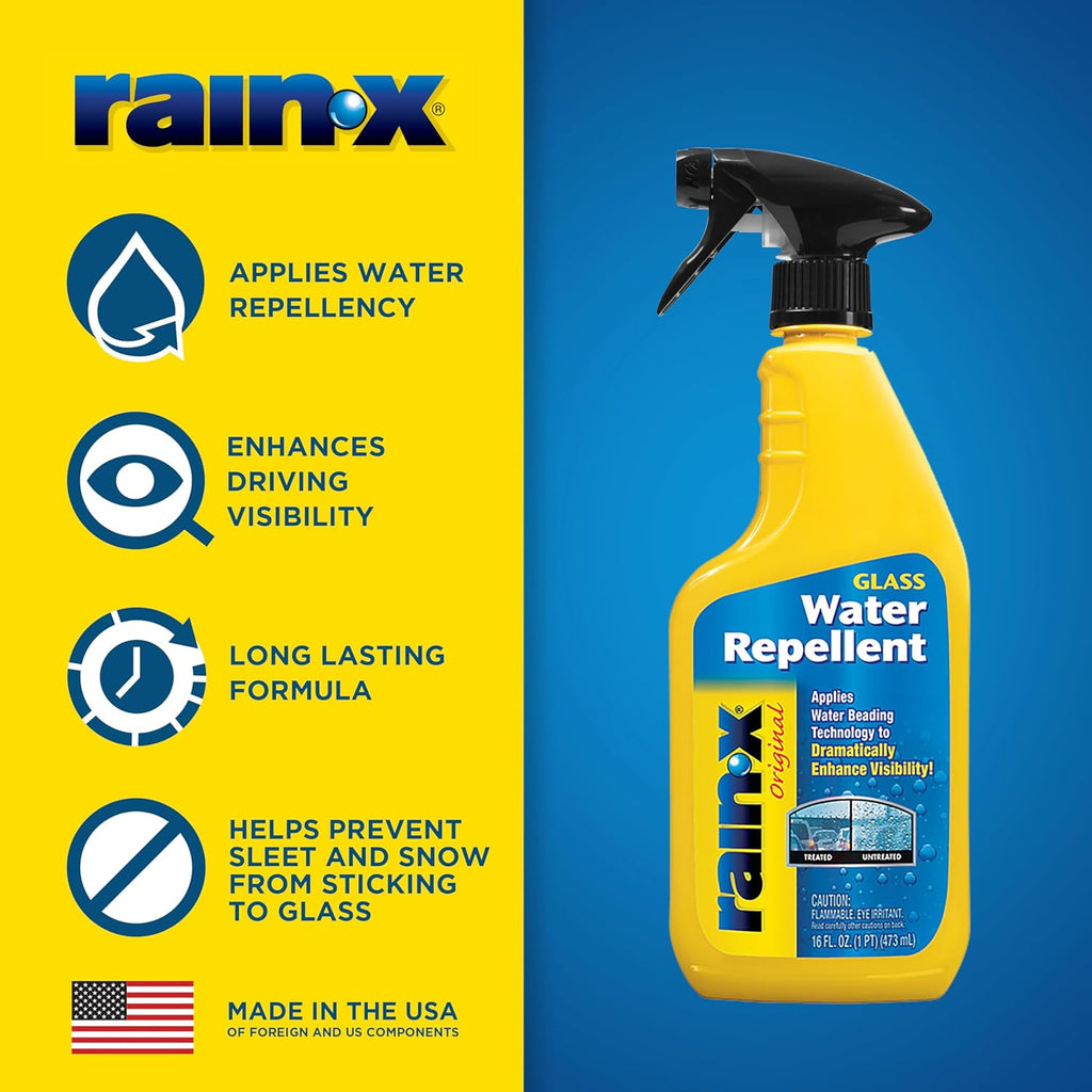 Rain-X 800002250 Glass Treatment Trigger, 16 Fl Oz - Exterior Glass Treatment