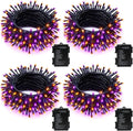 Brightown 4 Pack Battery Operated Halloween Lights, 17FT String Lights - battery operated halloween lights with timer