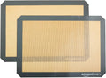 Amazon Basics Silicone Rectangular Baking Mat, Non-Stick, Reusable
