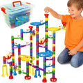 Marble Mania Marble Run - Marble Runs for Kids - 162 Piece Plus Storage Tub