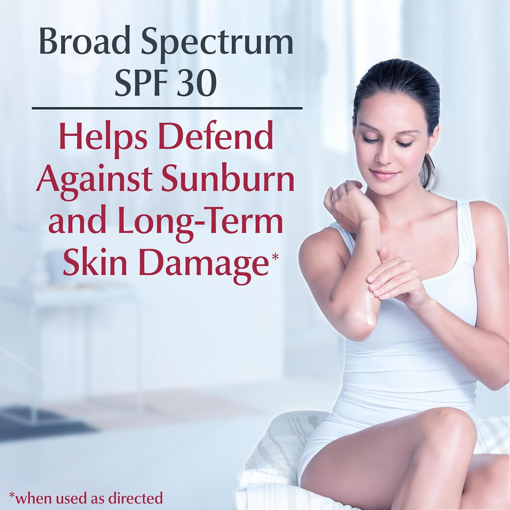 Eucerin Daily Hydration Broad Spectrum SPF 30 Sunscreen Body Cream for Dry