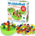 Funwares WobbleBall Marble Balance Game, 50 Marbles Included, 1-4 Players - marble games for free