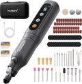 MulWark 113Pcs Rotary Tool Kit 5 Speed LED Display 4V Cordless Rotary Tool