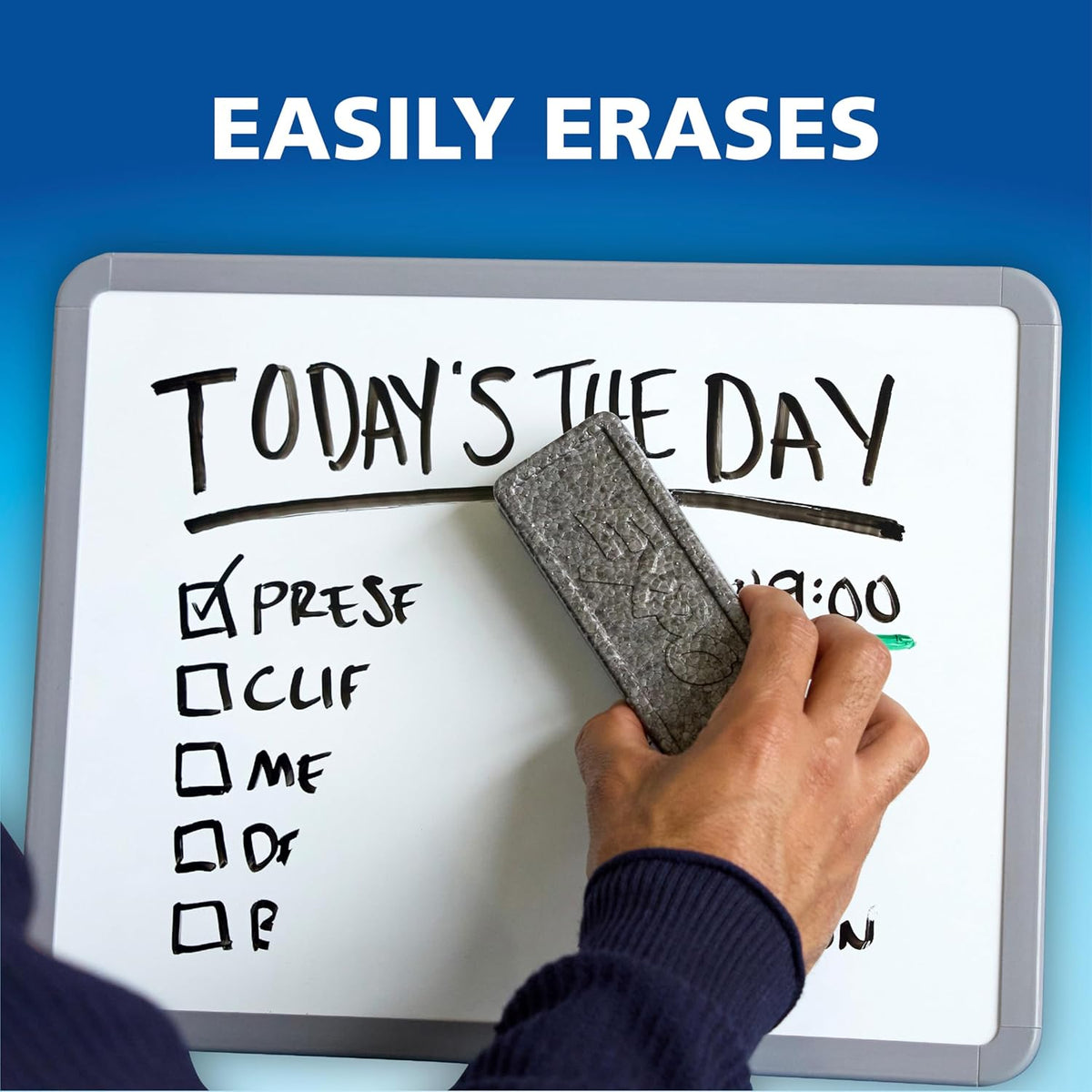 EXPO Dry Erase Markers Kit, Chisel Tip, Assorted Colors, Eraser, Spray