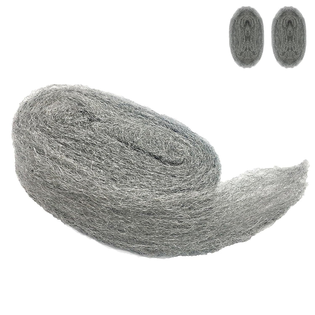 Steel Wool Mice Control, 2 Pack 3" x10 Ft Hole Filler, Gap Blocker, Barrier