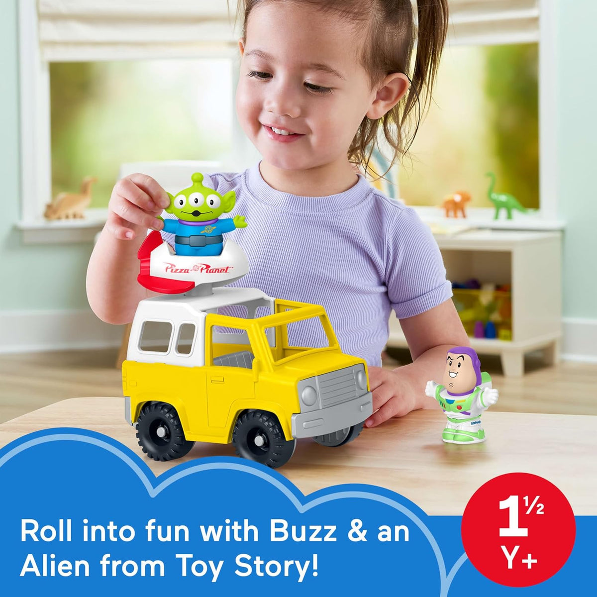 Fisher-Price Little People Toddler Toy Disney & Pixar Toy Story Pizza Planet