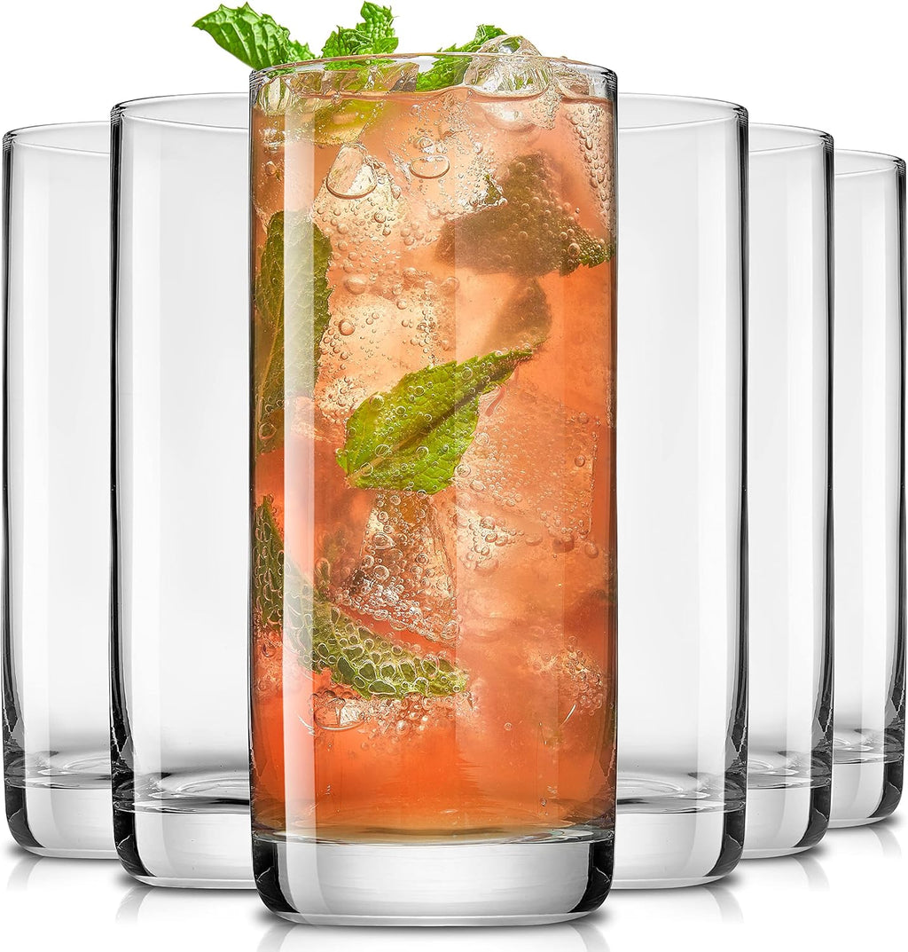 JoyJolt Faye 13oz Highball Glasses